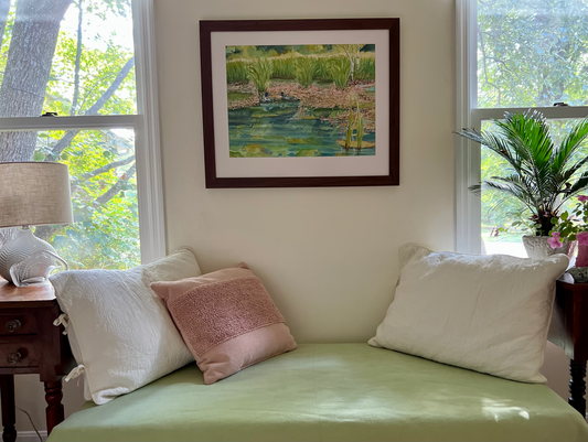 "Baby Loon", Original Watercolor Painting, *price upon request*