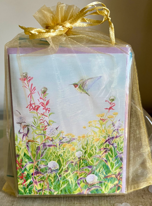 North Woods Collection – Wildlife Watercolor Note Cards by Pamela Hallock