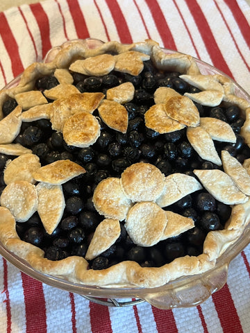 From Oven to Easel: Baking Blueberry Pie and the Inspiration Behind “Three Pies Cooling”