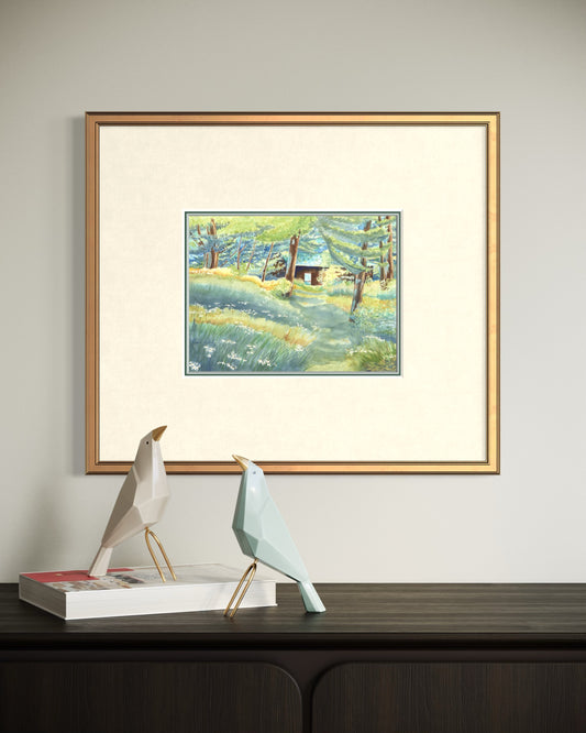 "Twin Waters", Watercolor Print | Georgian Bay Lake Huron