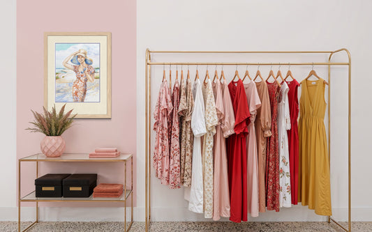 "Anita and her Fabulous Hat", Fashionista Watercolor Print | Georgian Bay Art